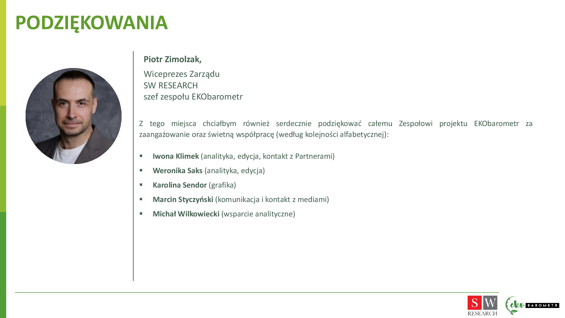 EKObarometr – pełna wersja raportu z ósmego pomiaru - slajd 3